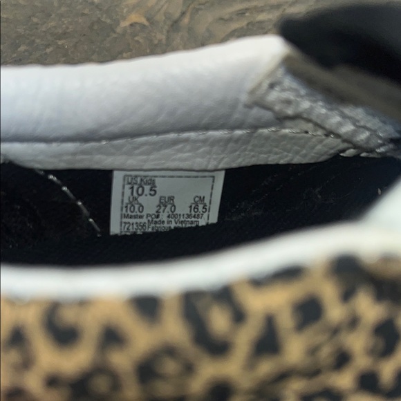 Vans Kids Leopard Print Slip-On Sneakers Little Girls 10.5 -  Animal Print Retro - Picture 3 of 9